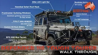 Land Rover Defender 110 | 4WD | The Ultimate OVERLANDER | Walk Through | ALLOFFROAD#108 [2017]