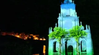 Projection mapping 3d San paolo 2014 Palazzolo Acreide