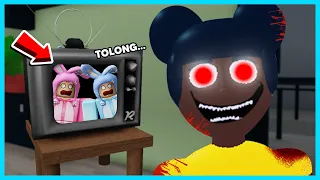 MIPAN & ZUZUZU Terjebak Di Dalam TV Bersama Kartun Psikopat! - Brookhaven 🏡RP Funny Moments