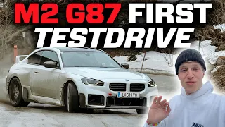 BMW M2 G87- BETTER THAN AN M3? - FIRST TESTDRIVE