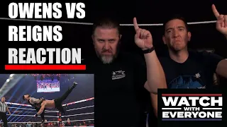 Kevin Owens vs Roman Reigns Reaction! (Royal Rumble 2023)