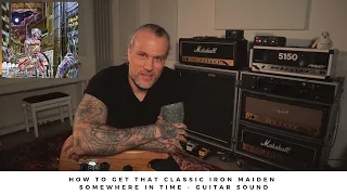 How to get that classic IRON MAIDEN - Somewhere in Time - GUITAR SOUND