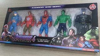 Satisfying Avengers Superhero/Action Figures/Spiderman, Iron Man, Hulk, Captain America #36