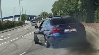 CRAZY BMW's Leaving Bimmerfest SIDEWAYS! M2, M3 E92/F80, M4, M5 E60/F10/F90, 335D, 550I etc!