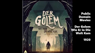 The Golem 1920 - Public Domain Movie / Full