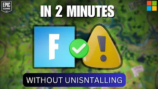 EASIEST FIX for FORTNITE NOT LAUNCHING on PC! (Jan 2024)