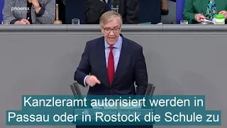 Dietmar Bartsch (Linke) zu Infektionsschutzgesetz, Schulen und Korruption der Union