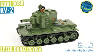 COBI 3039 WoT KV-2 - Speed Build Review