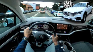 Volkswagen TOUAREG (3.0TDI) (2018-2022) City Drive Test [POV]