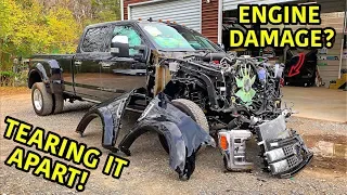 Rebuilding A Wrecked 2019 Ford F-450 Platinum Part 2