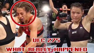 UFC 275: Zhang Weili vs Joanna Jędrzejczyk 2 What Really Happened!?!?!