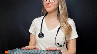 ASMR Doctor Receptionist Checks You In (Keyboard Typing, Soft Spoken)