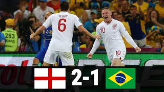 England vs Brazil 2-1 | Extended Highlight and goals (2013)