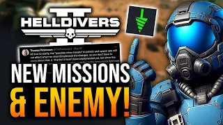 Helldivers 2 - NEW Enemy & Terminid Mission Update Coming!
