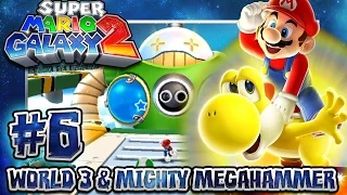 Super Mario Galaxy 2 - Part 6 (1080p 60FPS 100%): Mighty Megahammer w/Facecam