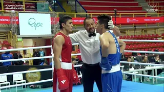 Asadkhuja Muydinkhujaev (UZB) vs. Zeyad Ishaish (JOR) World Olympic Qualifiers 2024 QF's (71kg)