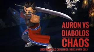 DFFOO [GL] Auron EX vs Diabolos Chaos! (Unofficial TCC Challenge - Melee Units Only)