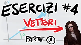 FISICA Esercizi #4 - VETTORI, COMPONENTI - PARTE A