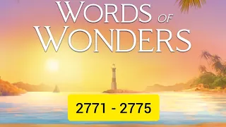 game words of wonders level 2771, 2772, 2773, 2774, 2775 #wordsofwonders