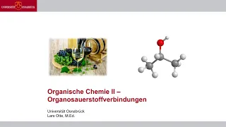 Vorlesung Allgemeine Chemie • Organische Chemie II (13)