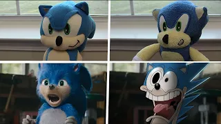 Sonic Movie Choose Favorite Design in Plush (uh meow)