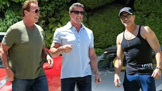 Mira Como Viven Arnold Schwarzenegger, Sylvester Stallone y Jean Claude Van