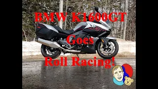 Our BMW K1600 GT goes Roll Racing at Utah Motorsports Campus - and it's a BLAST!