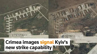 Crimea images signal Kyiv's new strike capability