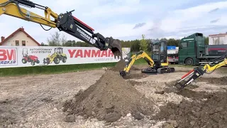 Excavator’s with extension arm … New possibility