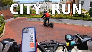 Currus Panther Electric Scooter Raw FPV | City Ride featuring The Goblin