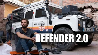 Upgrading our DEFENDER to continue the world tour (Albatross 2.0) - EP 78
