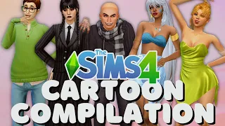 Cartoon characters in The Sims 4✨