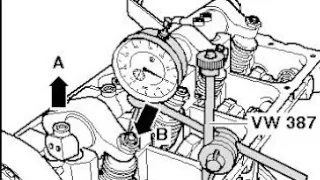 Injector lash setup 1.9 TDI PDI 2.0 8v engine / Reglaj injectoare 1.9 TDI PD 180° PD setup / adjust