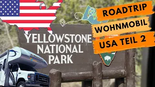 Roadtrip quer durch die USA mit dem Wohnmobil (RV / Camping / Urlaub) mit Baby 2022 | Teil 2