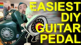 Turning Old School Phones Into Guitar Pedals | SUPER FAST DIY