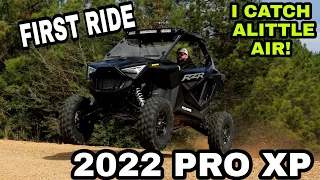 First Ride In The 2022 Rzr Pro Xp Sport