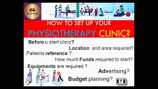 How to set up physiotherapy  clinic ? Part 1: what to do before you start?