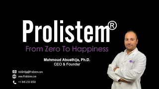 Dr. Hija introduce Prolistem the solution for non-obstructive azoospermia primary testicular failure