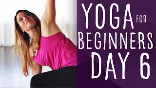 Yoga For Beginners At Home 30 Day Challenge (Day 6) 15 min