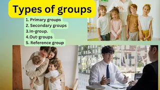 Types of Social groups