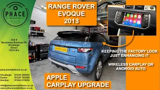 Range Rover Evoque Apple Carplay Upgrade from PHACE