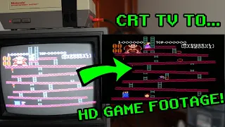 How to Record HD Game Footage on a CRT TV