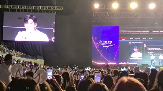 [Fancam] Ji Chang Wook teaching his fans to say "Kungdeoreoreoreo" from the Youth MT game