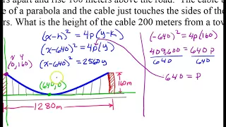 Day 14 CW (5 to 7) Solving Real World Problems Using Parabolas