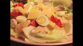 Классический салат Цезарь | Как приготовить цезарь дома?