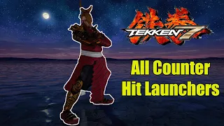 Tekken 7 Season 4| Lars Counter Hit Launchers