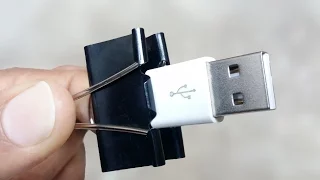 10 Awesome Binder Clip Life Hacks