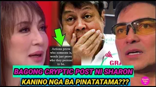 BAGONG CRYPTIC POST NI SHARON PARA KANINO NGA BA??? GABBY O SEN. KIKO???