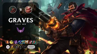 Graves Mid vs Vladimir - KR Master Patch 14.5