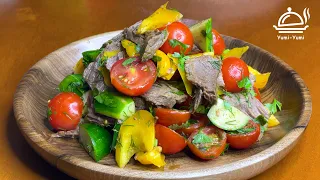 Quick and easy meat salad / Salads 2022